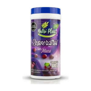 resveratrol con maca nutri pluss