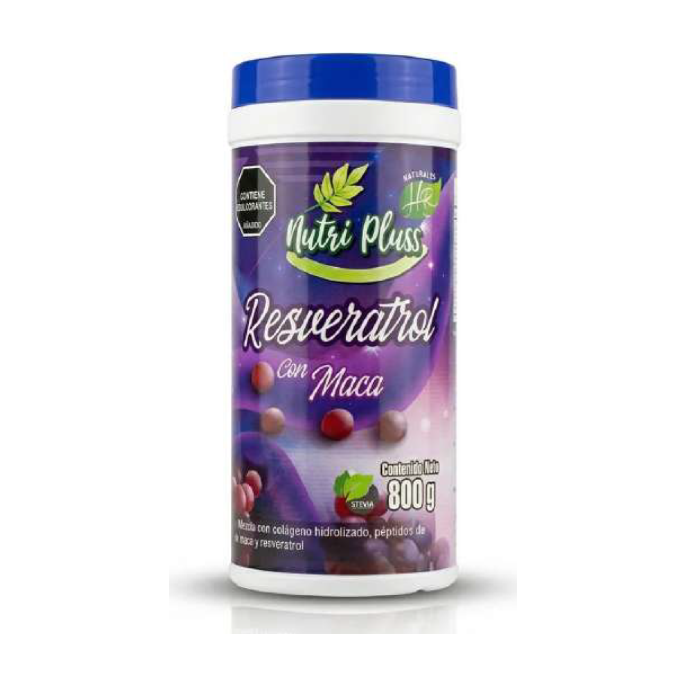 resveratrol con maca nutri pluss